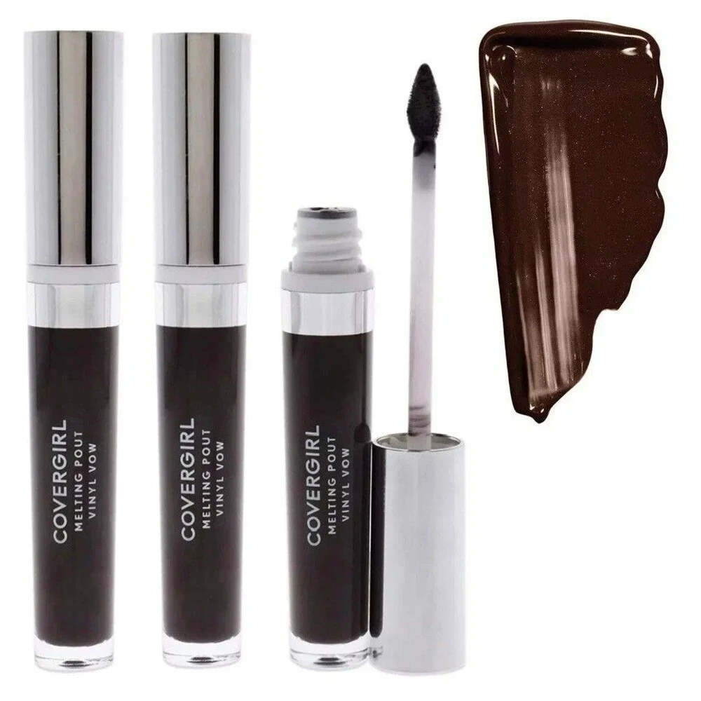 Lot of 3 COVERGIRL Melting Pout Vinyl Vow - 255 FALL IN DEEP